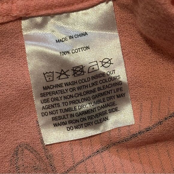 Barney Cools Hawaiian Shirt Large Pink Sailboats Pattern Short Sleeve Size XL - Picture 8 of 11